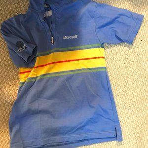 RARE INTENAL EMPLOYEE MICROSOFT GOLF SHIRT